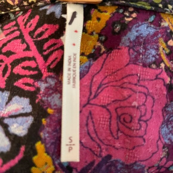 New Free  People Marais floral midi dress size XS NWOT - Picture 9 of 11